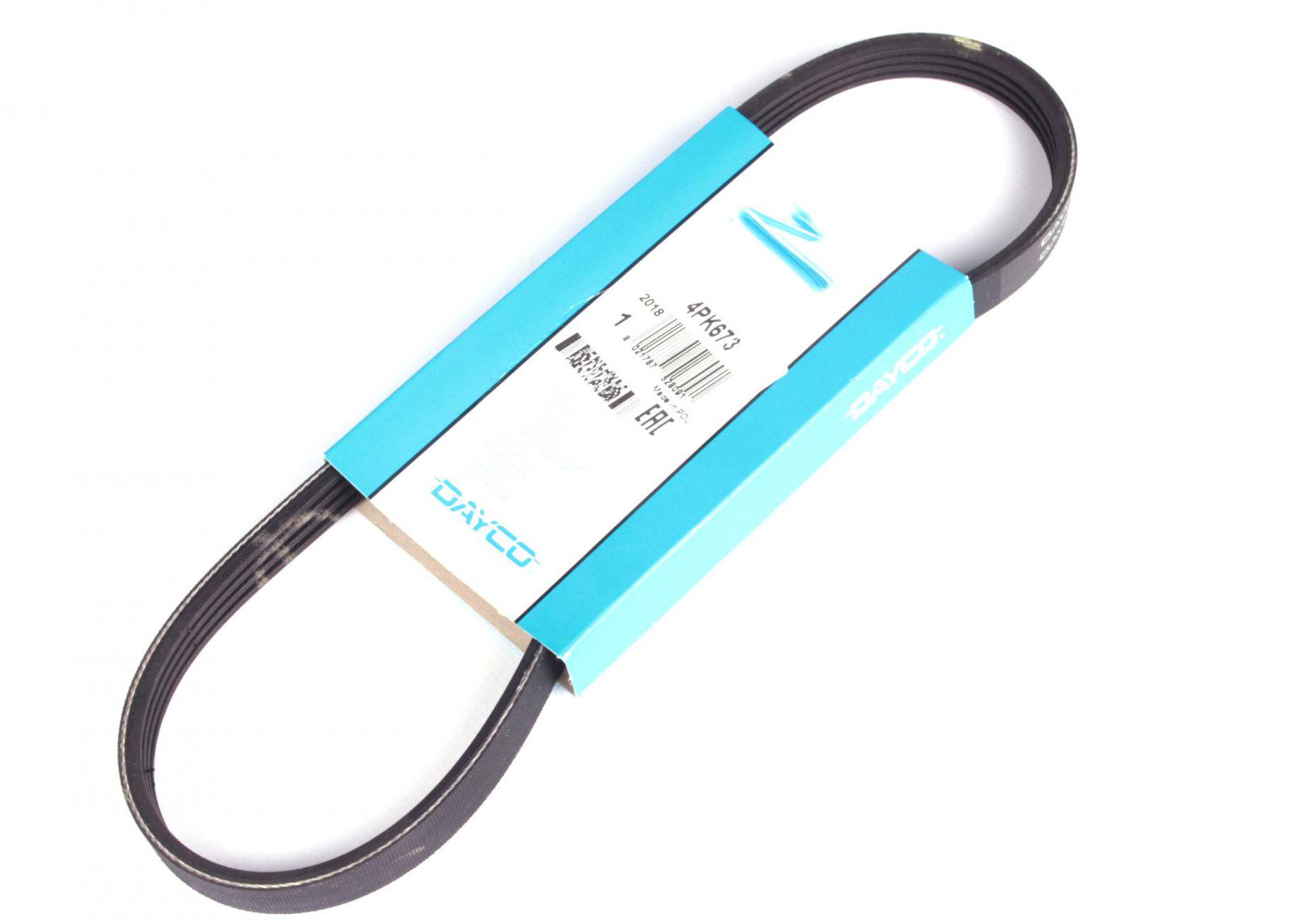 Ремінь генератора DAYCO для Hyundai Accent 1.3/1.5i 94-00 (4PK673)