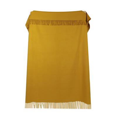 Плед овен 140х200 см Горчичный - фото 3 Плед овен 140х200 см Горчичный - фото 3