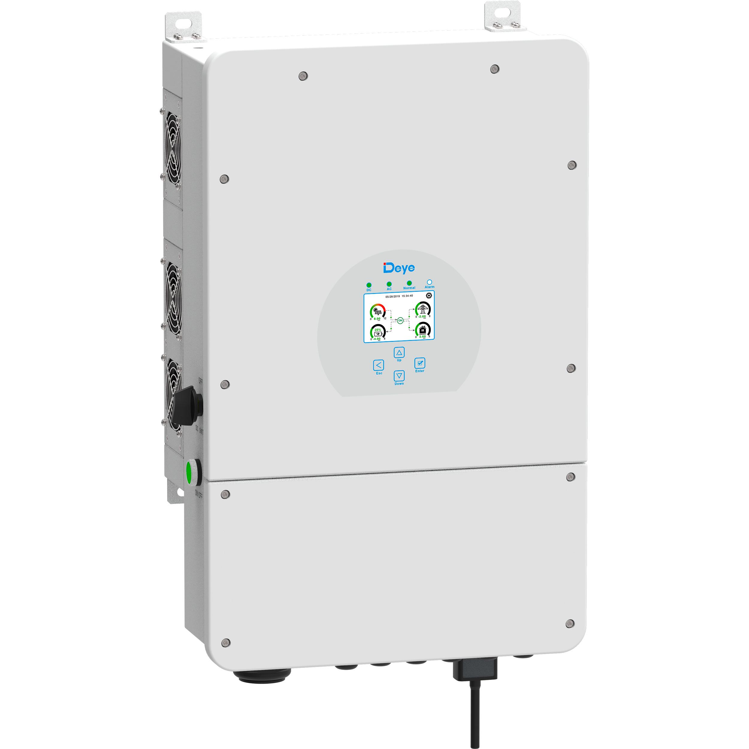 Инвертор гибридный Deye SUN-12K-SG02LP1-EU-AM3 12kW 1-фазный/низковольтный /AGM/Li-ion/35,6 кг