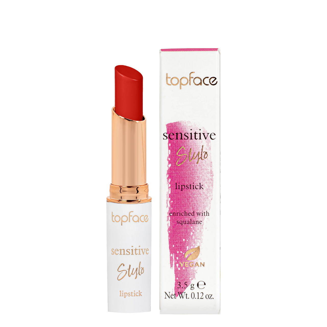 Помада для губ матова TopFace Sensitive Stylo PT157 № 010 More Kis