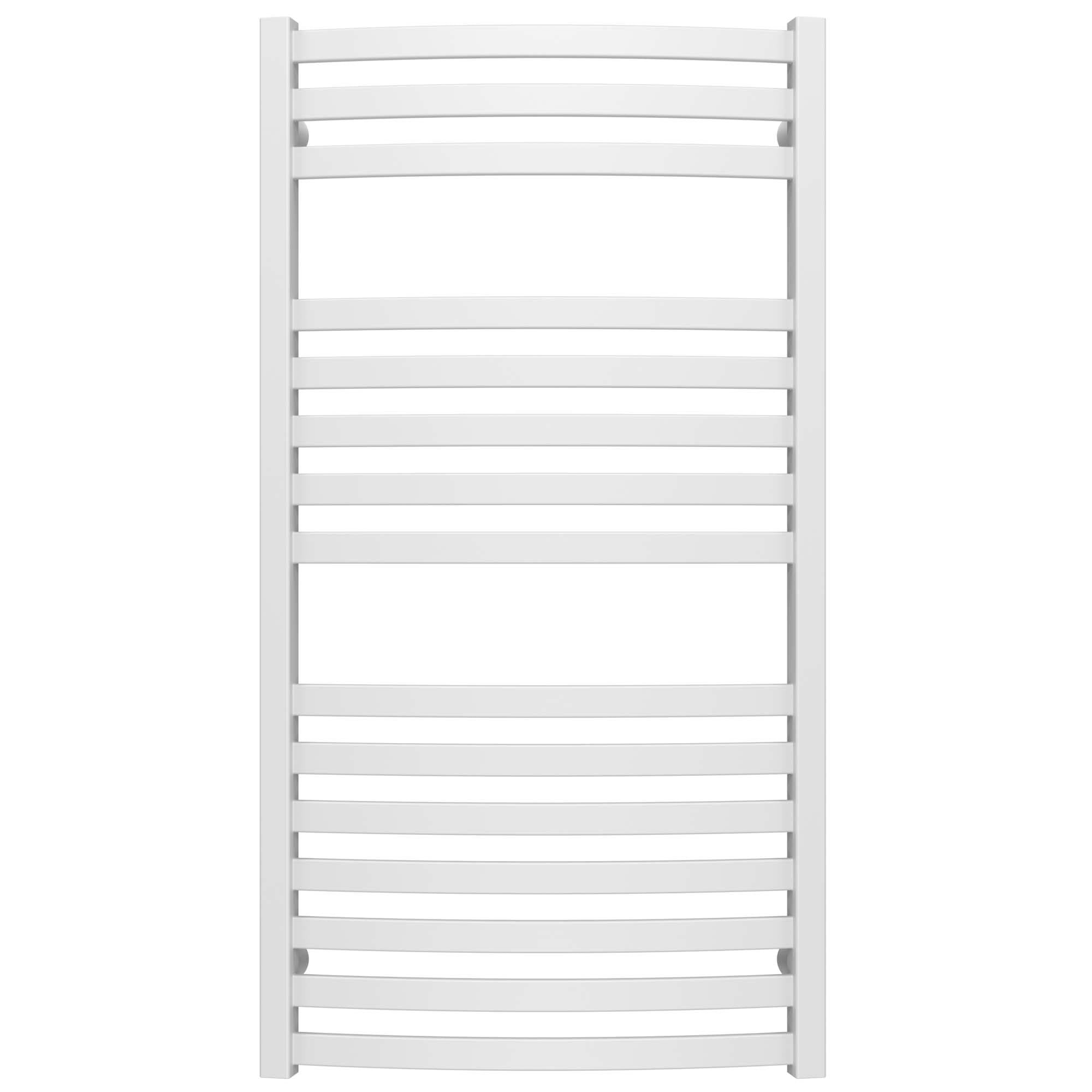 Полотенцесушитель водяной Deffi Dexter П15 нижнее подключение нержавеющая сталь 500х1000 мм Белый (A.DR.100.50.15.WA)