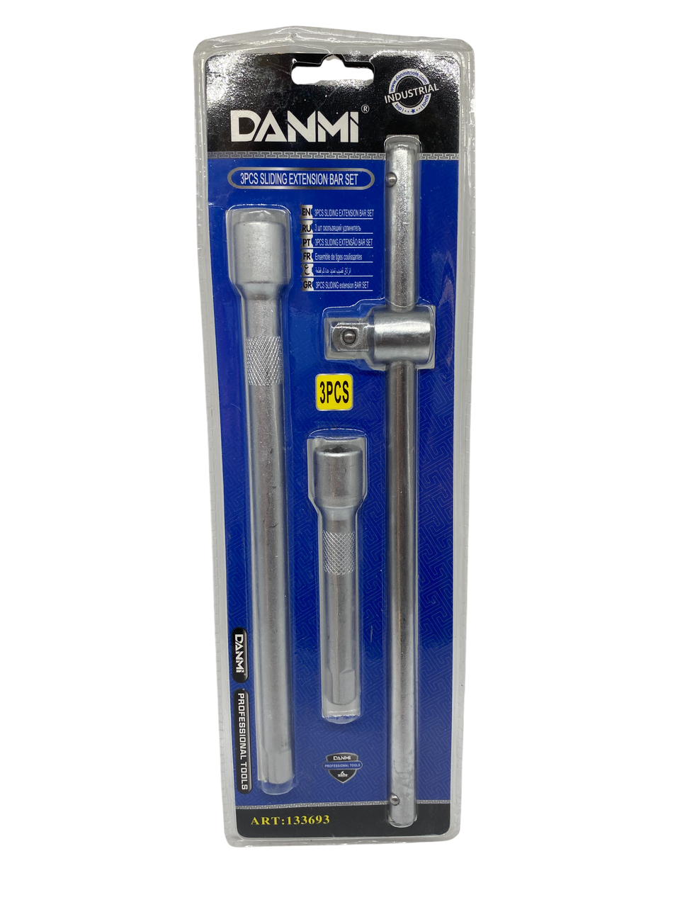 Набор удлинителей DANMI для торцевых головок 3 шт. Набор удлинителей DANMI для торцевых головок 3 шт.