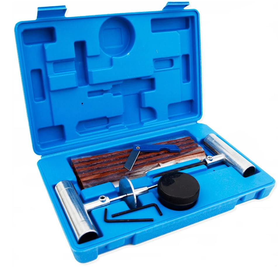 Комплект для ремонта шин Kraft&Dele KD10444 27 шт. Комплект для ремонта шин Kraft&Dele KD10444 27 шт.