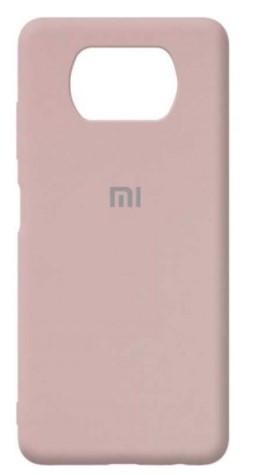 Силікон Silicone Case Xiaomi POCO X3 PRO PINK SAND