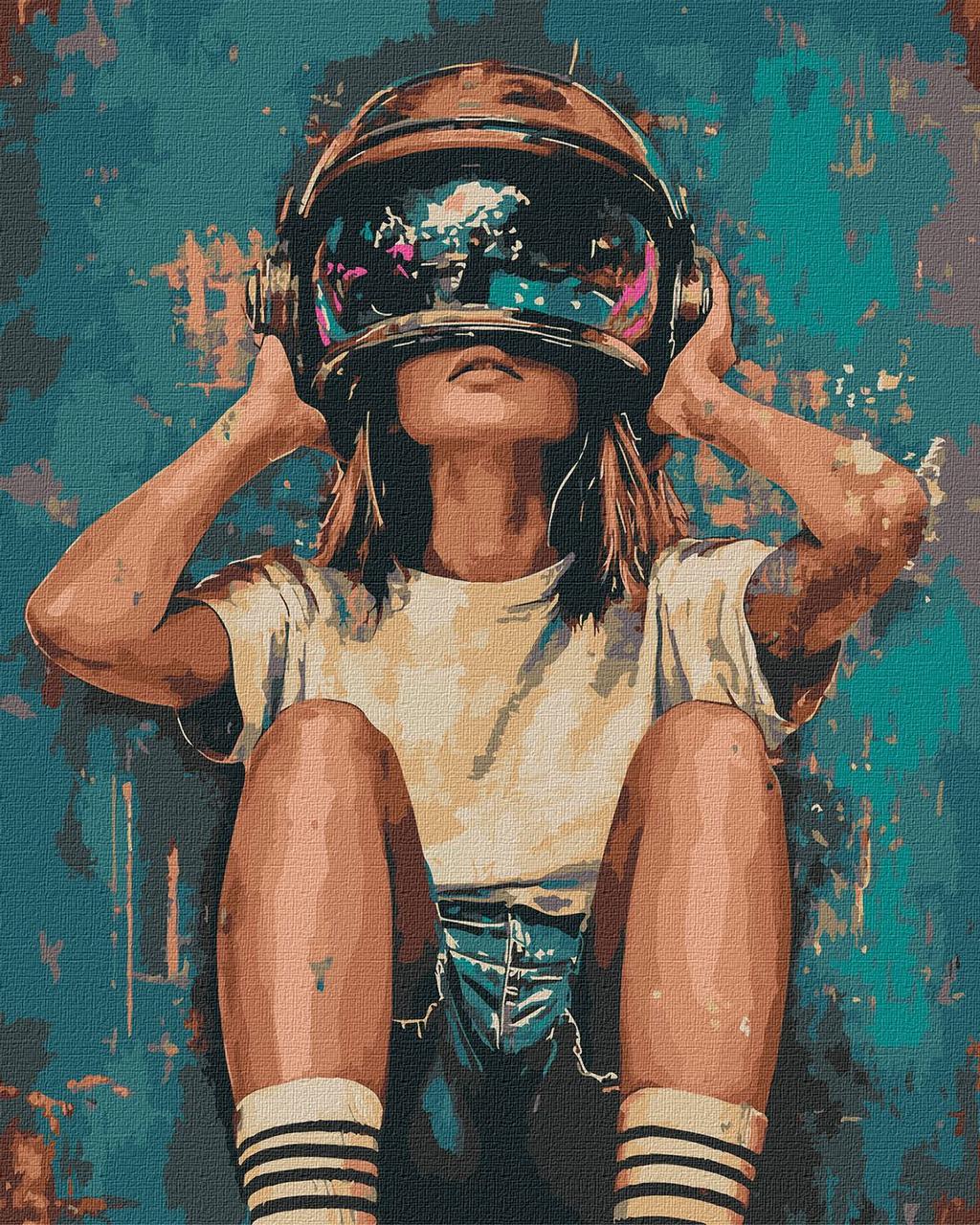 Картина за номерами Ideyka Простір в очах 40х50 см (2824290120)