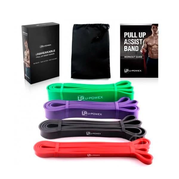 Гумові петлі для фітнесу U-Powex 4 шт. та чохол (35293191) - фото 7 Гумові петлі для фітнесу U-Powex 4 шт. та чохол (35293191) - фото 7
