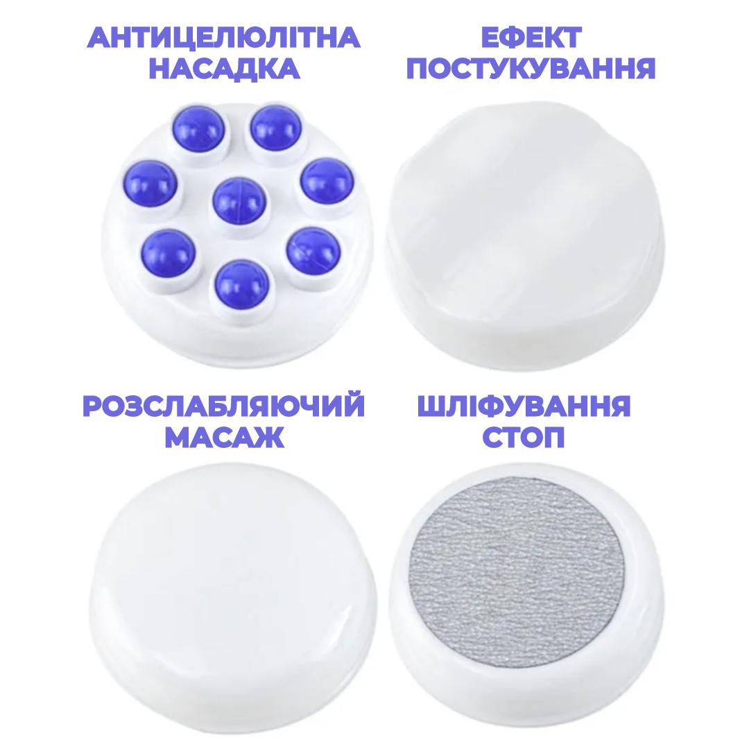 Массажер антицеллюлитный для тела 6 скоростей - фото 3 Массажер антицеллюлитный для тела 6 скоростей - фото 3