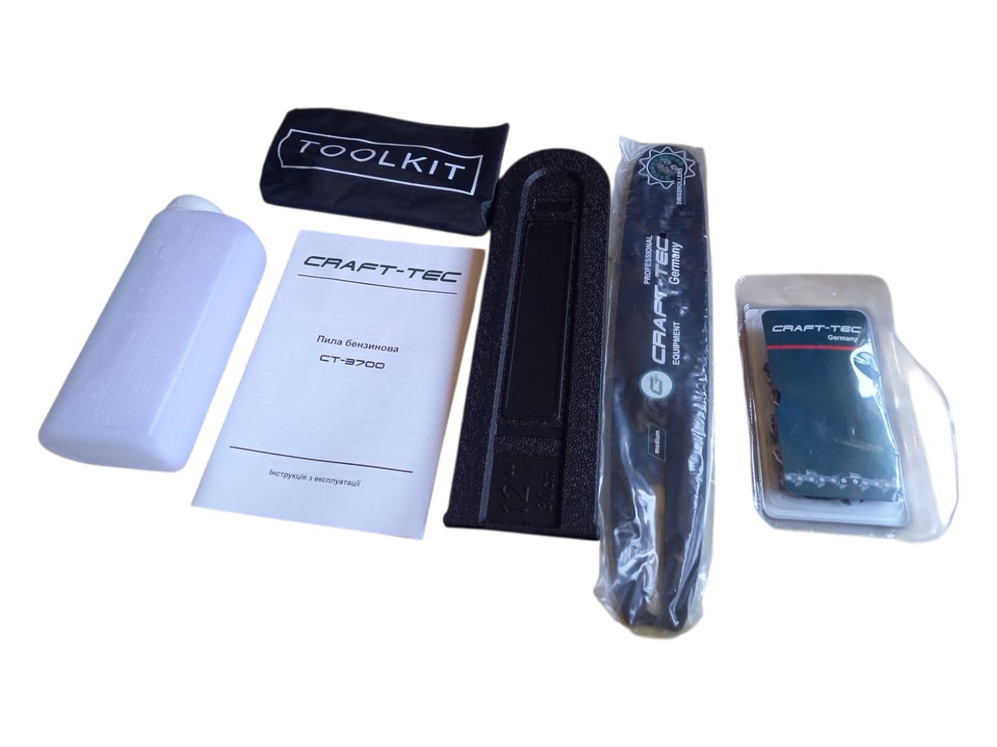 Бензопила Craft-tec СТ-3700 однорука (27967857) - фото 3 Бензопила Craft-tec СТ-3700 однорука (27967857) - фото 3