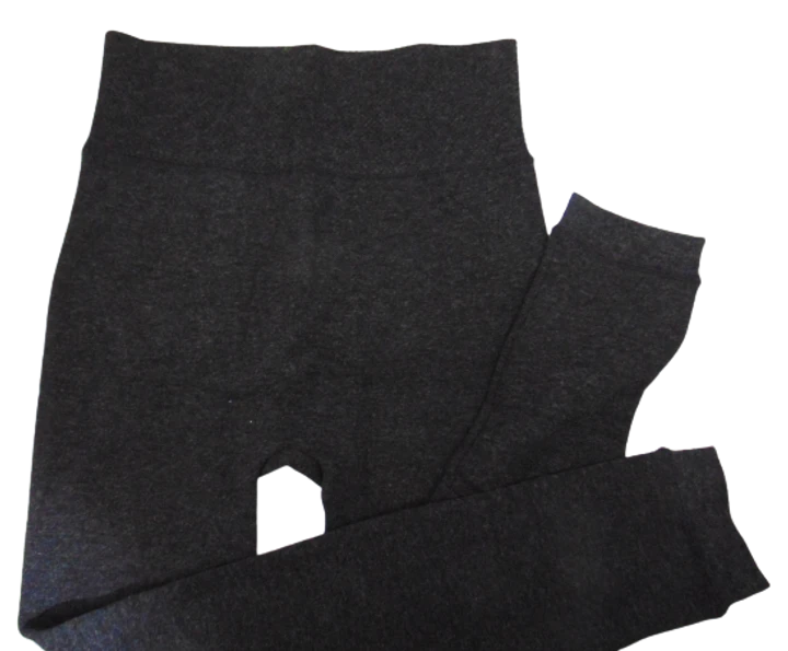 Термолосини жіночі ШУГУАН безшовні верблюжа вовна 5XL Чорний (2390915381) - фото 2