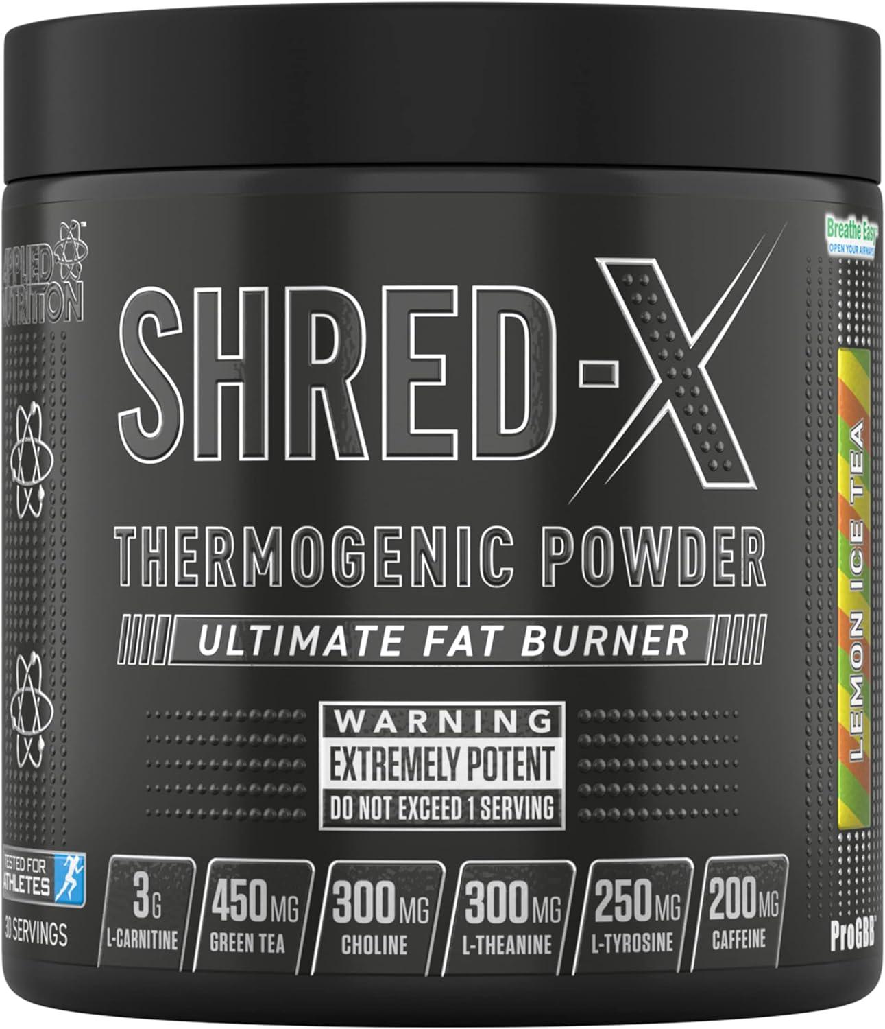 Жиросжигатель Applied Nutrition Shred X Fat Burner Lemon Ice Tea 300 г/30 порций