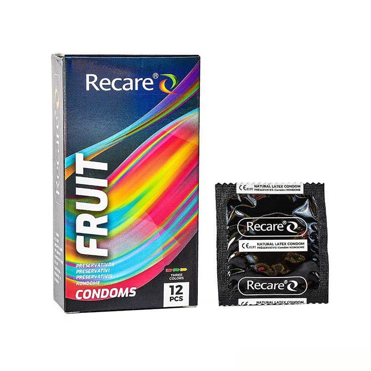 Презерватив Recare Holographic Fruit Flavour Мята/Банан/Клубника 12 шт. Презерватив Recare Holographic Fruit Flavour Мята/Банан/Клубника 12 шт.