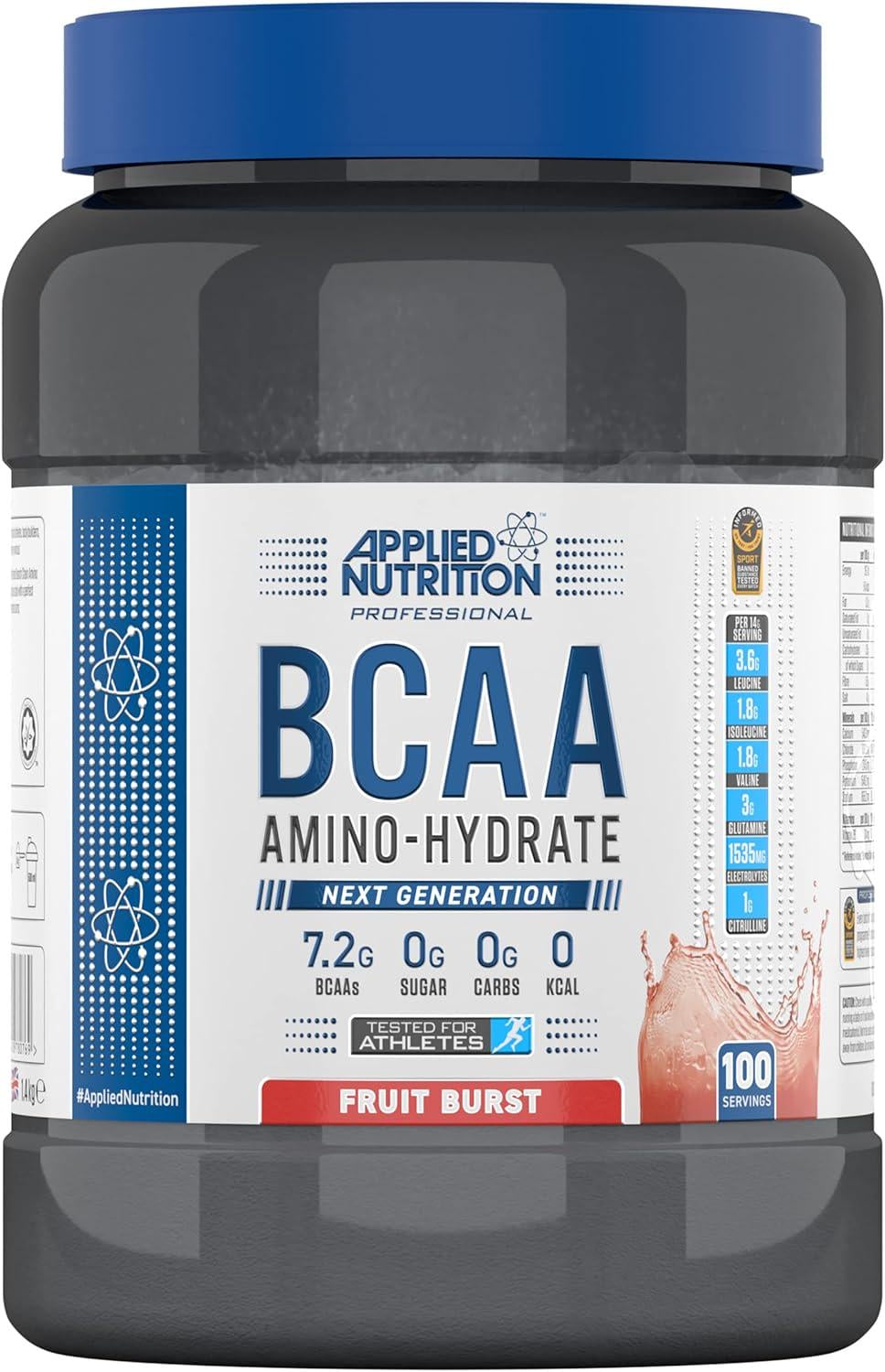 Комплекс аминокислот Applied Nutrition BCAAs Amino Hydrate 1,4 кг