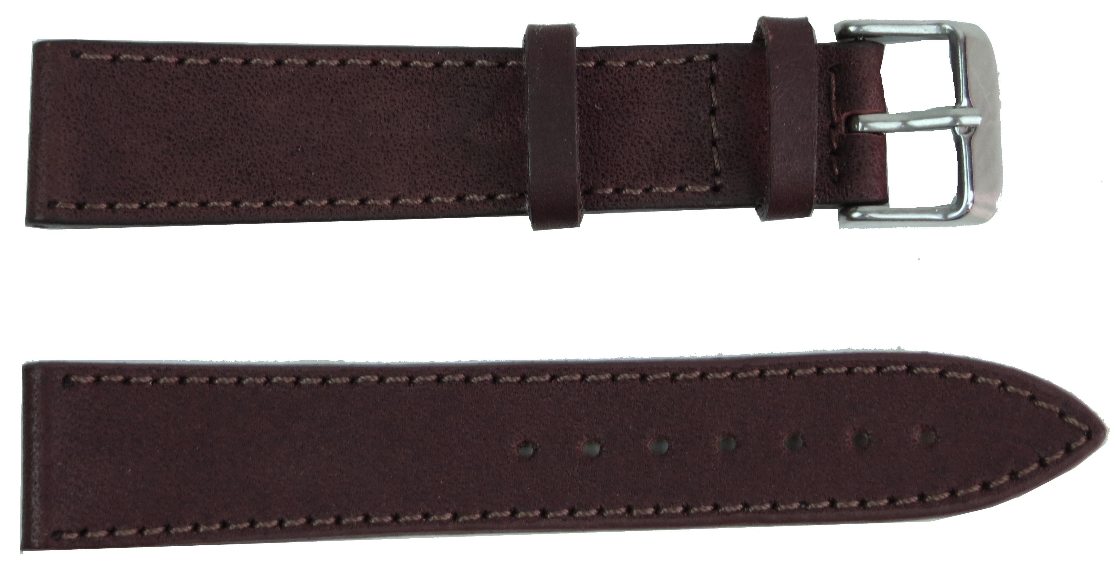 Ремінець для годинника Mykhail Ikhtyar Ш 20 мм Коричневий (S20-509S brown) Ремінець для годинника Mykhail Ikhtyar Ш 20 мм Коричневий (S20-509S brown)
