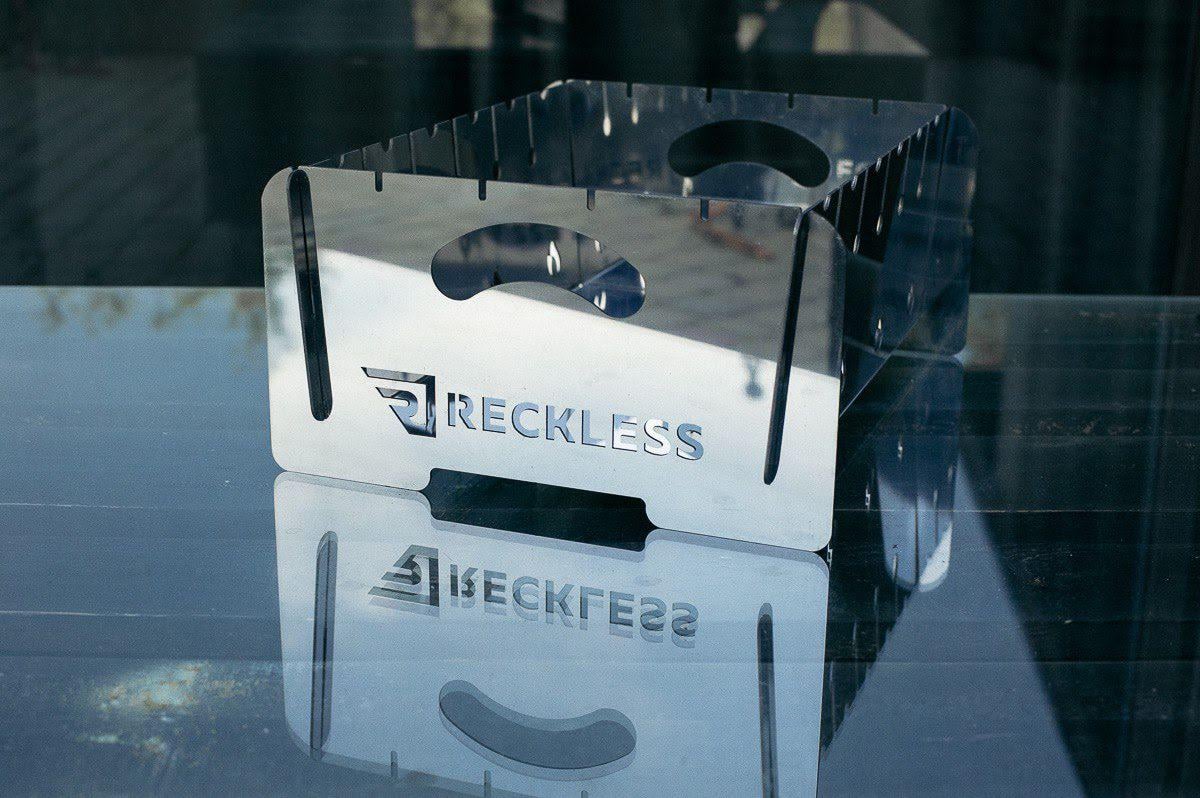 Мангал  Reckless разборной из нержавеющей стали на 8 шампуров 2 мм