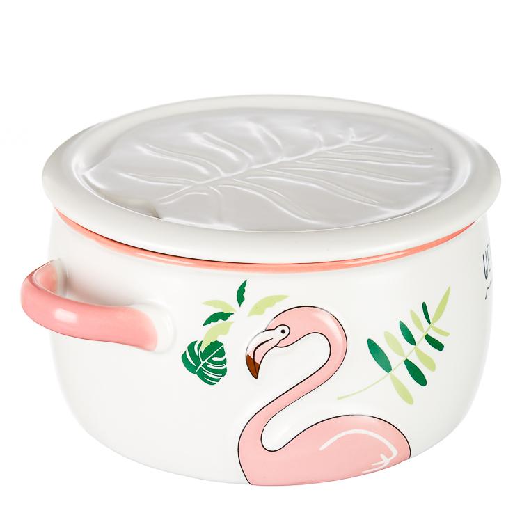 Тарелка суповая Elisey Фламинго 700 мл (192JH) - фото 3 Тарелка суповая Elisey Фламинго 700 мл (192JH) - фото 3