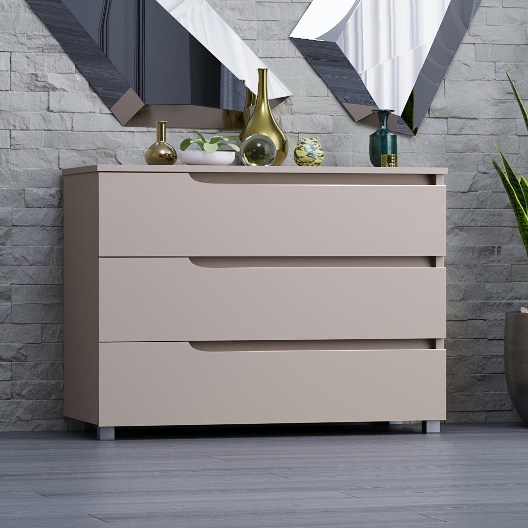 Комод DiPortes Бостон К-30 100/76/40 см Кашемир (01364) Комод DiPortes Бостон К-30 100/76/40 см Кашемир (01364)