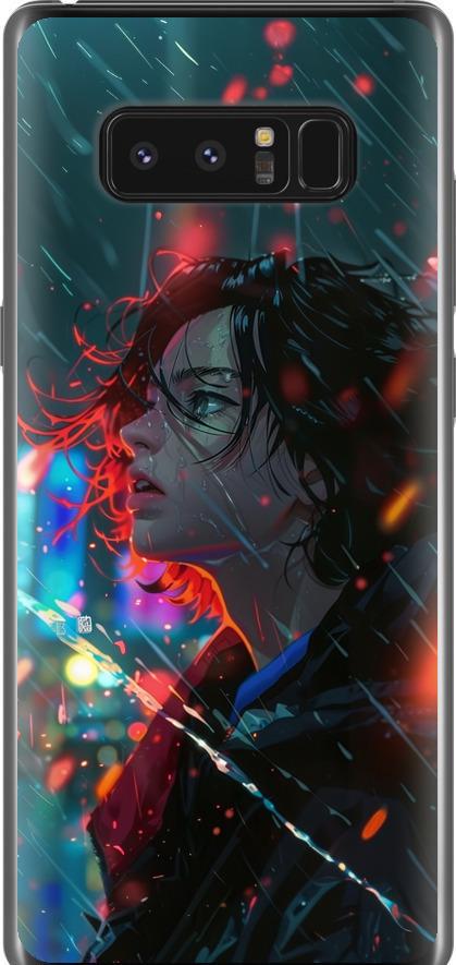 Чехол на Samsung Galaxy Note 8 Ночные огни (6096t-1020-42517)