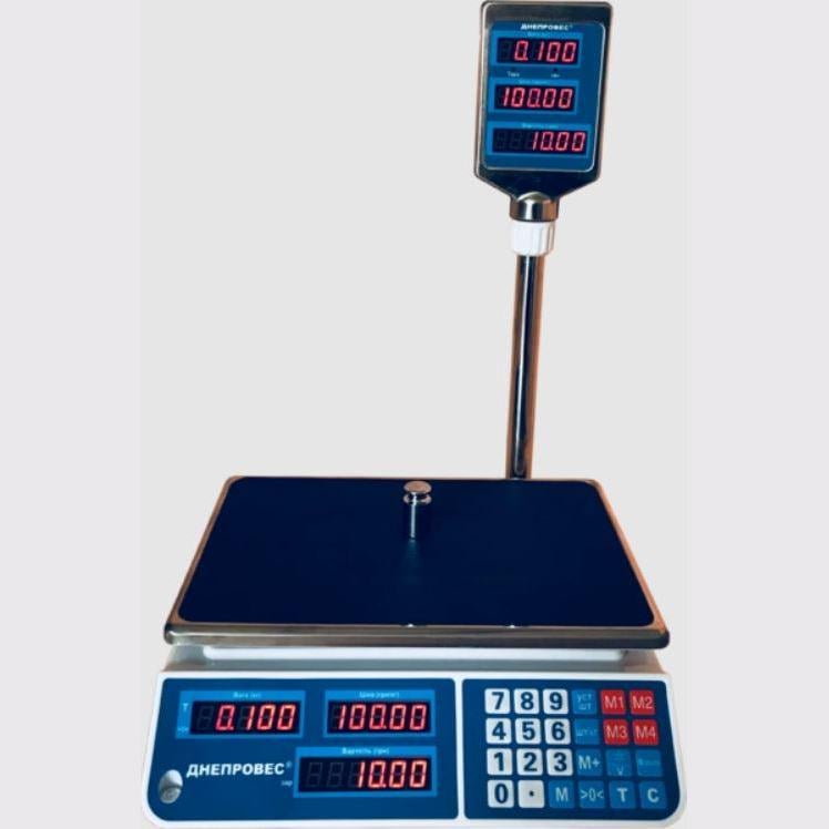 Весы электронные для фасовки Днепровес F902H-15EL/CL 15 кг