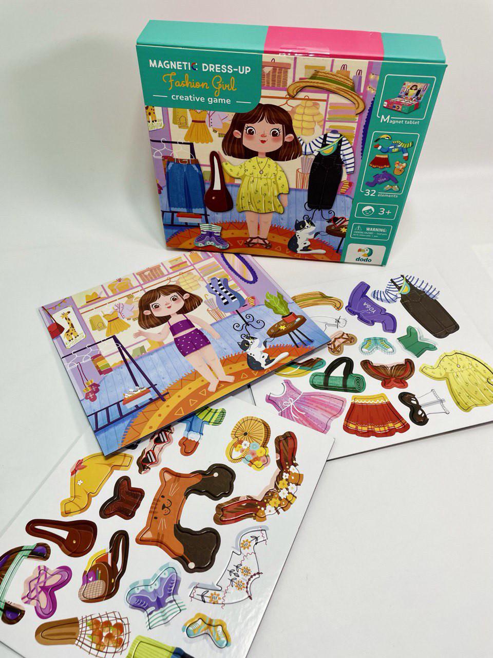 Гра магнітна Dodo Модниця (2426051608) - фото 3