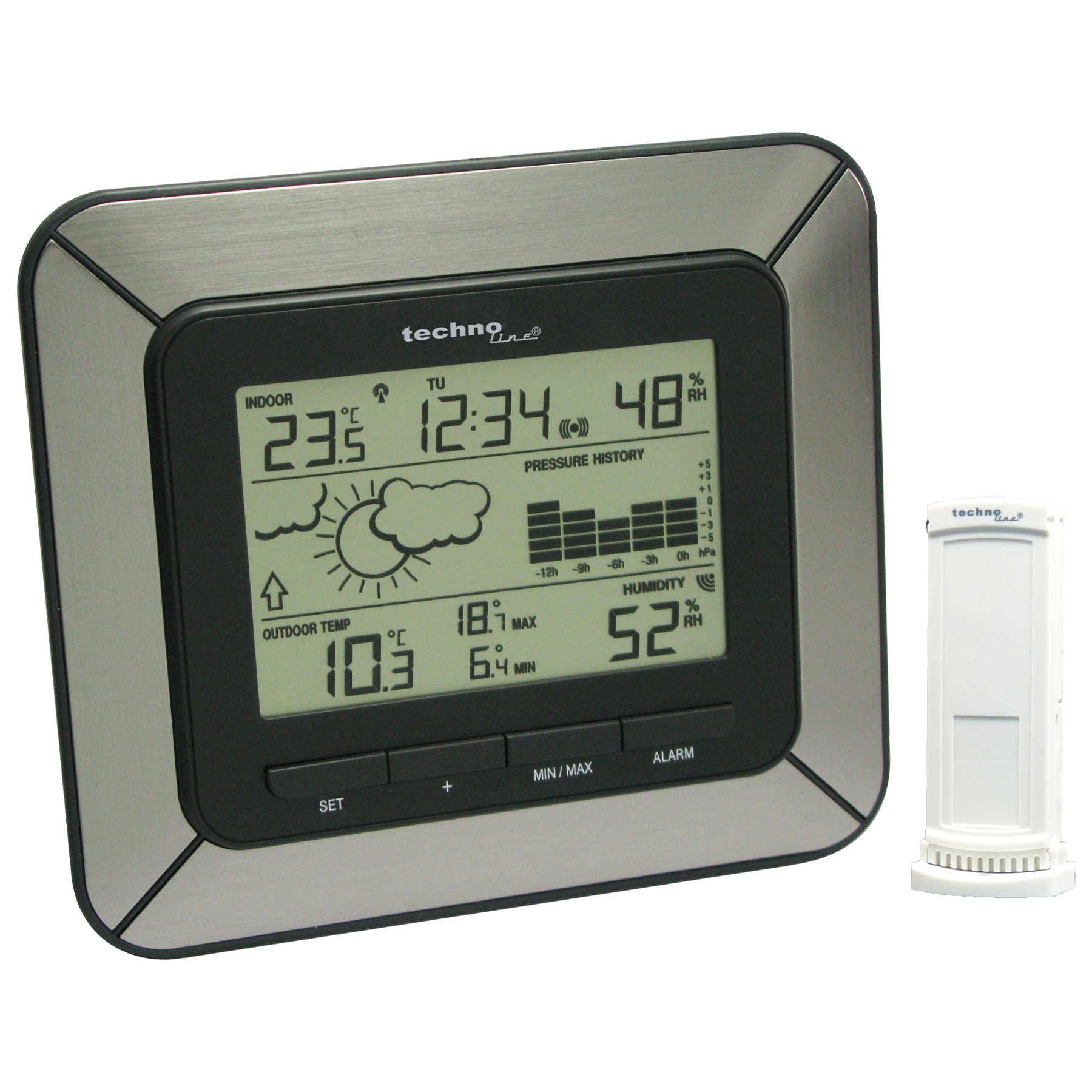 Метеостанція Technoline WS9273 IT Alu/Black (1047)