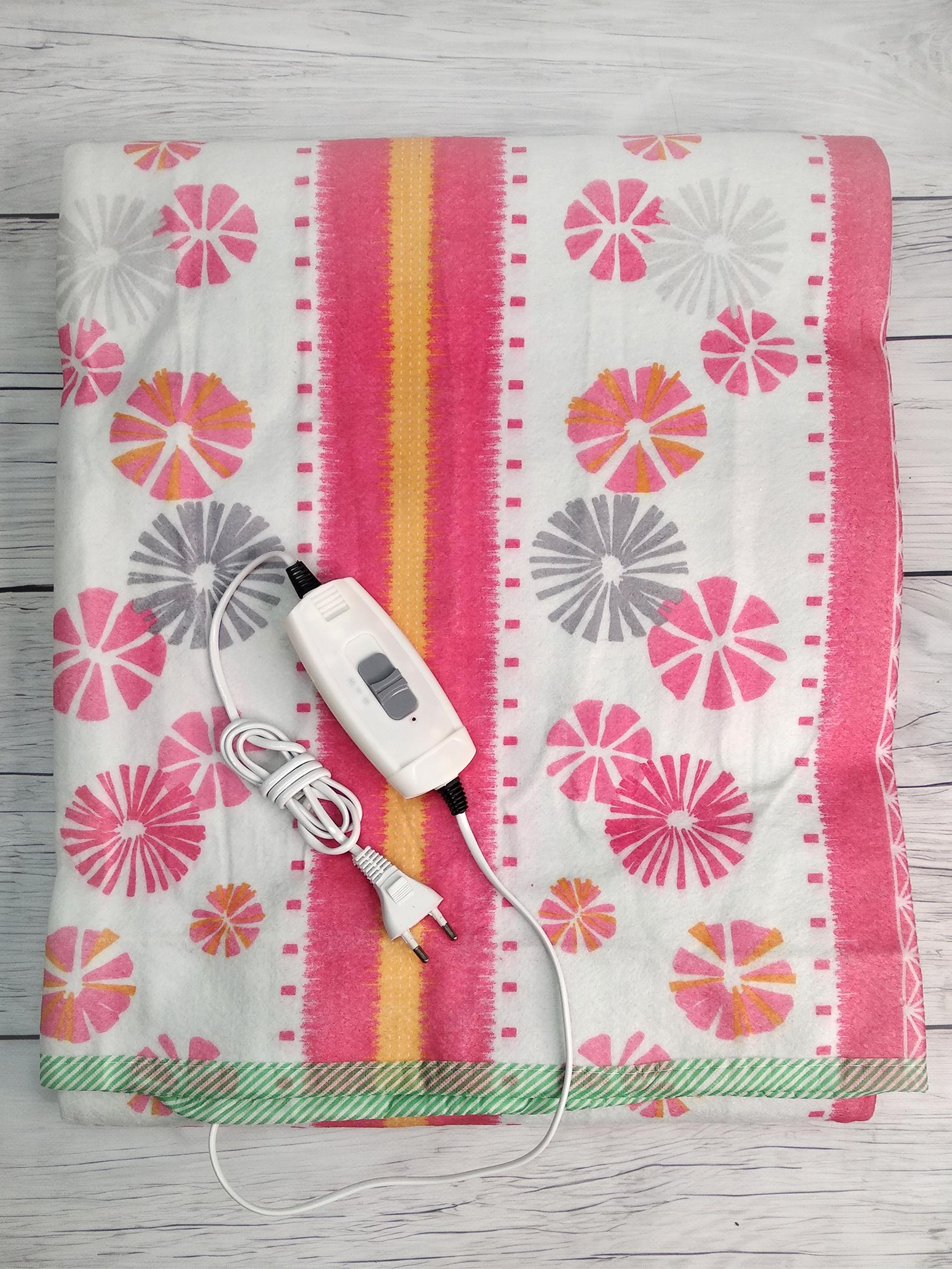 Электро-простынь LUX с 2 режимами обогрева 100 Вт 120x155 см Электро-простынь LUX с 2 режимами обогрева 100 Вт 120x155 см