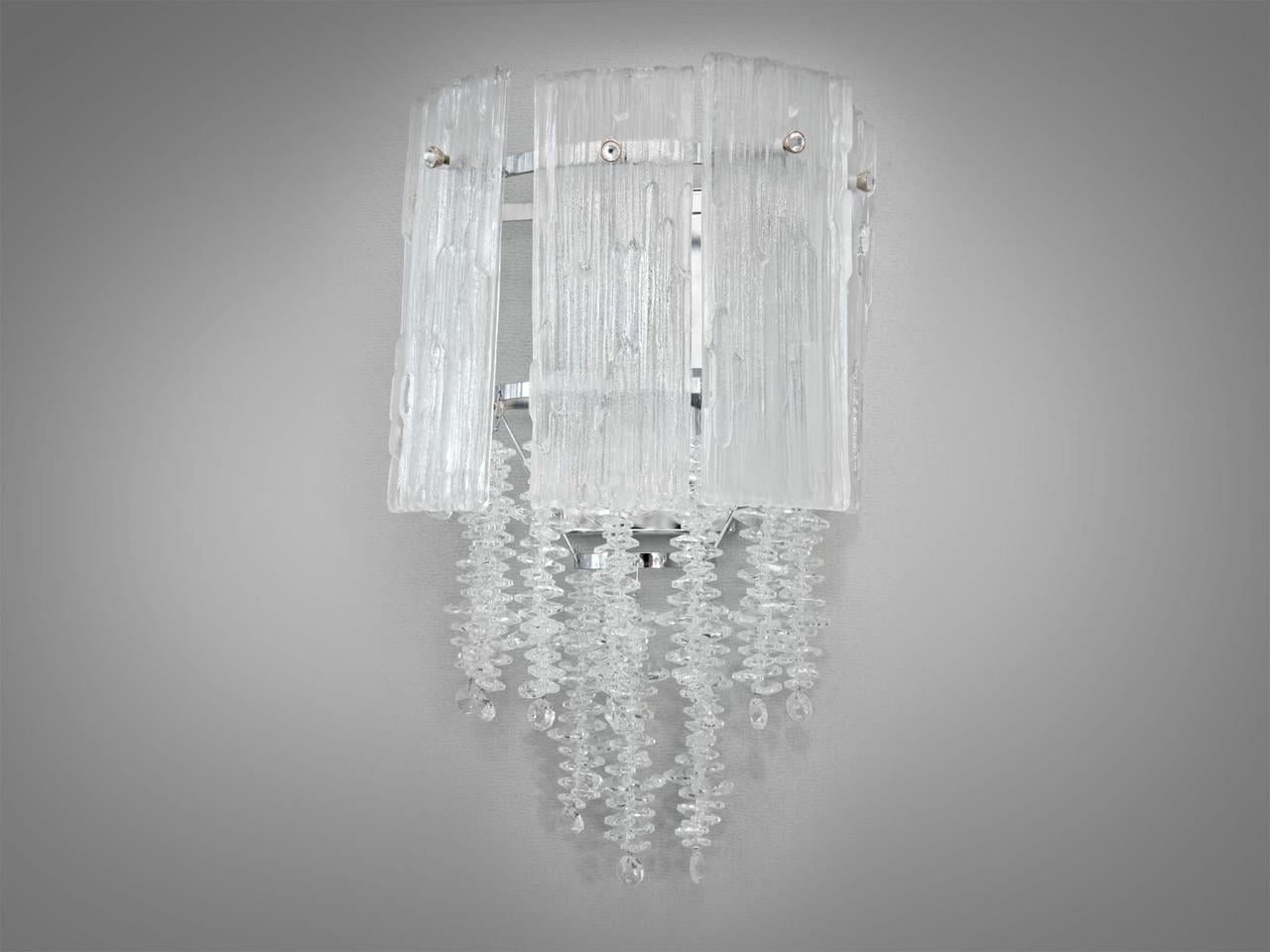 Бра классическое EcoLed из хрусталя 328-B GD Золотой