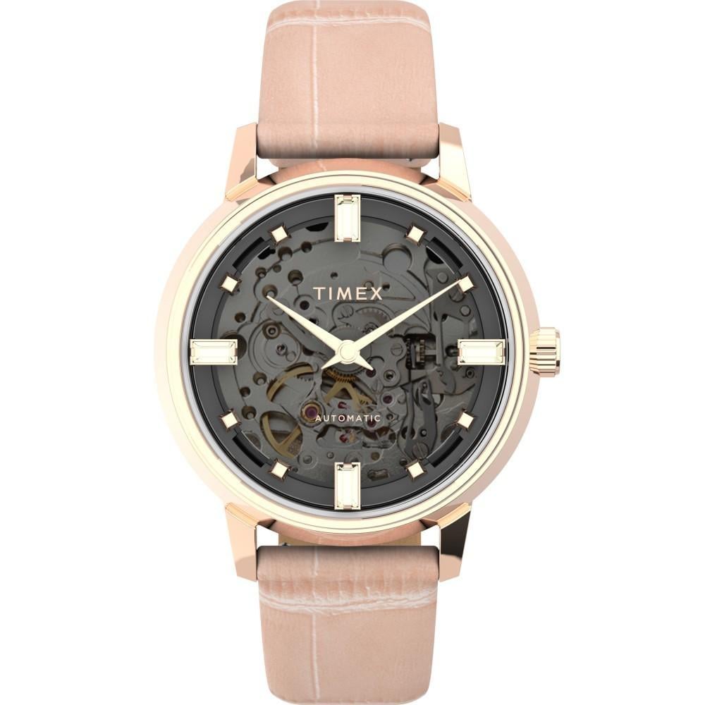 Наручные часы женские Timex Unveil механические Gold (Tx2v05200)