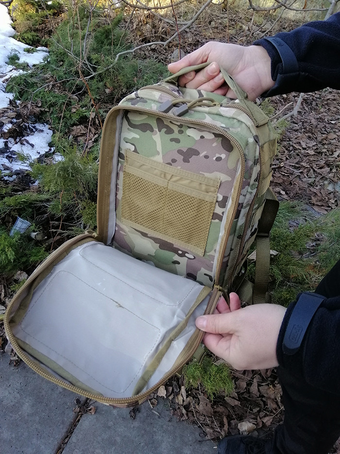 Рюкзак штурмовой EF Assault 40 л ЗСУ 52x31x29 см Мультикам (9147) - фото 9 Рюкзак штурмовой EF Assault 40 л ЗСУ 52x31x29 см Мультикам (9147) - фото 9