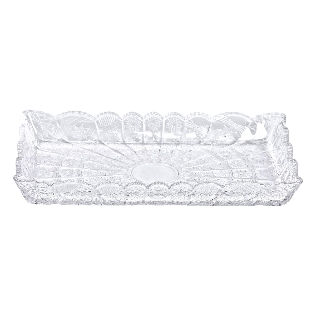 Страва для закусок Lirmartur скляна 28,6x16,5x3 см (5972) - фото 5 Страва для закусок Lirmartur скляна 28,6x16,5x3 см (5972) - фото 5