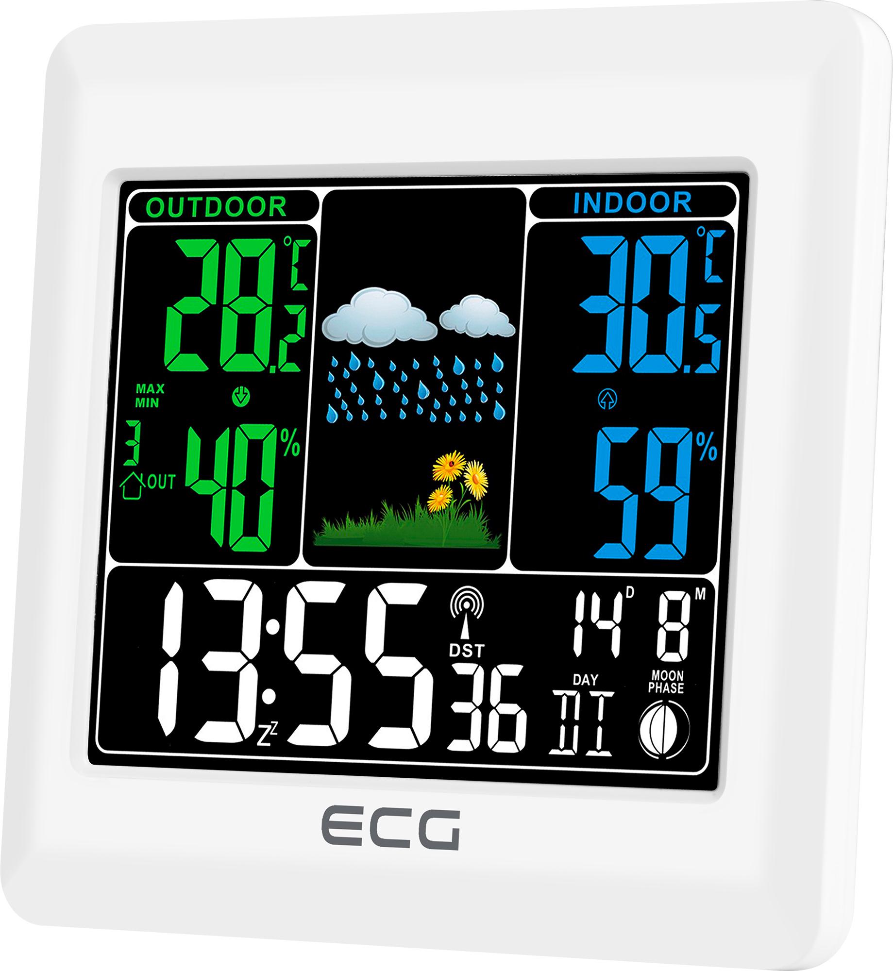 Метеостанція ECG MS 300 White - фото 2