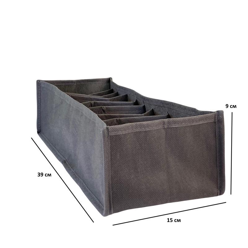 Набор гибких органайзеров без картона XS/S/M Серый (SPB-3-grey) - фото 5 Набор гибких органайзеров без картона XS/S/M Серый (SPB-3-grey) - фото 5