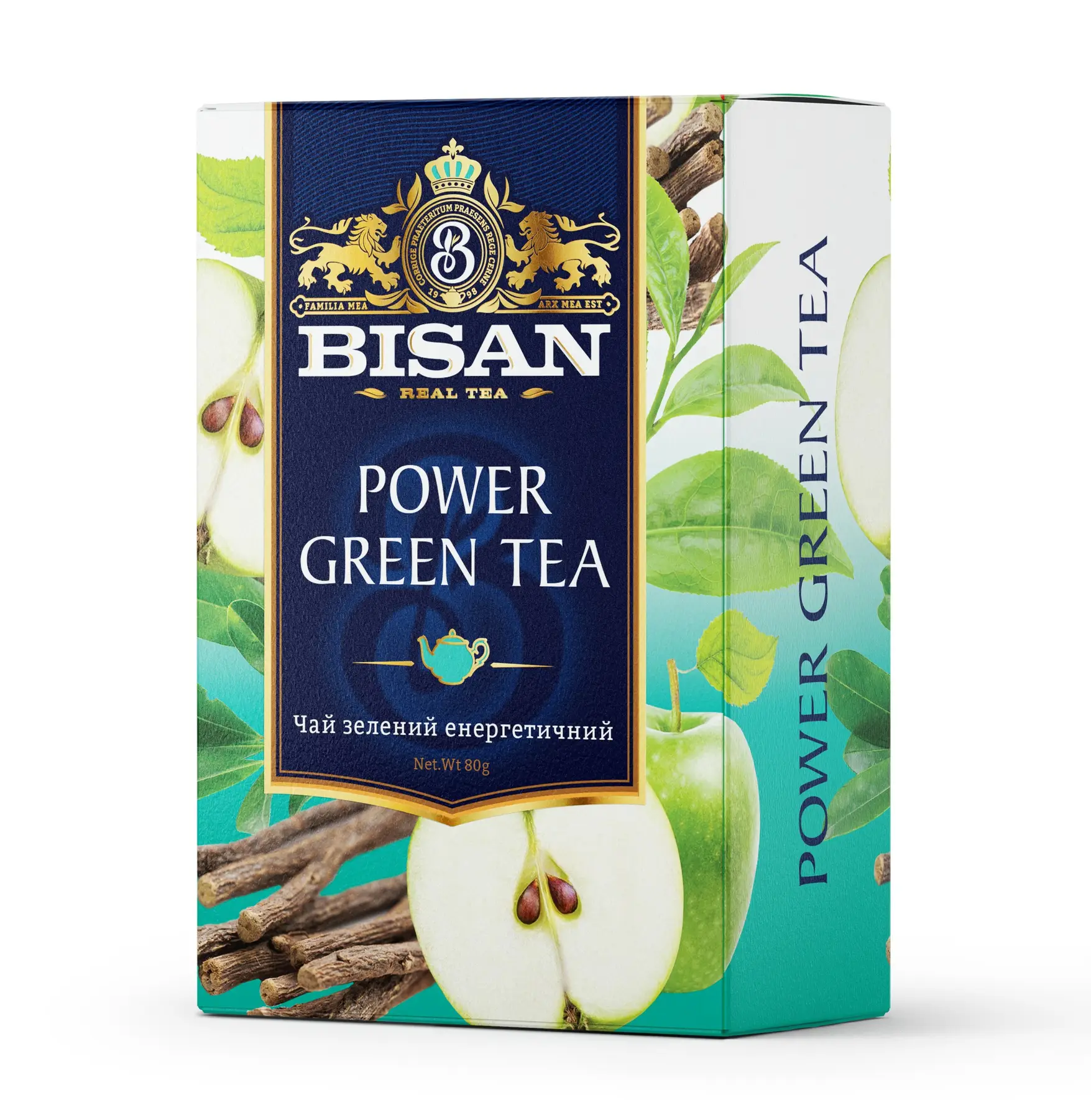 Чай BISAN Power Green Tea 80 г (4820186122589)