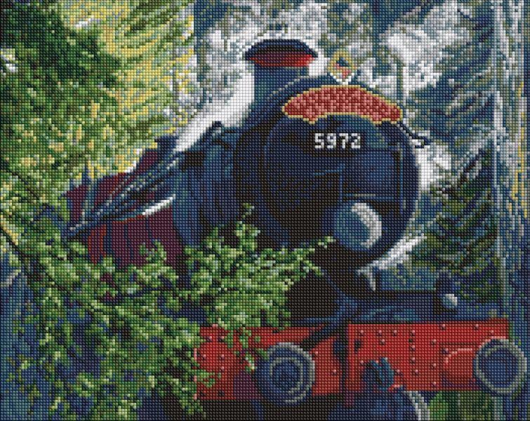 Алмазная мозаика Ideyka Harry Potter: Путь в Хогвартс 40х50 см (AMO20369)