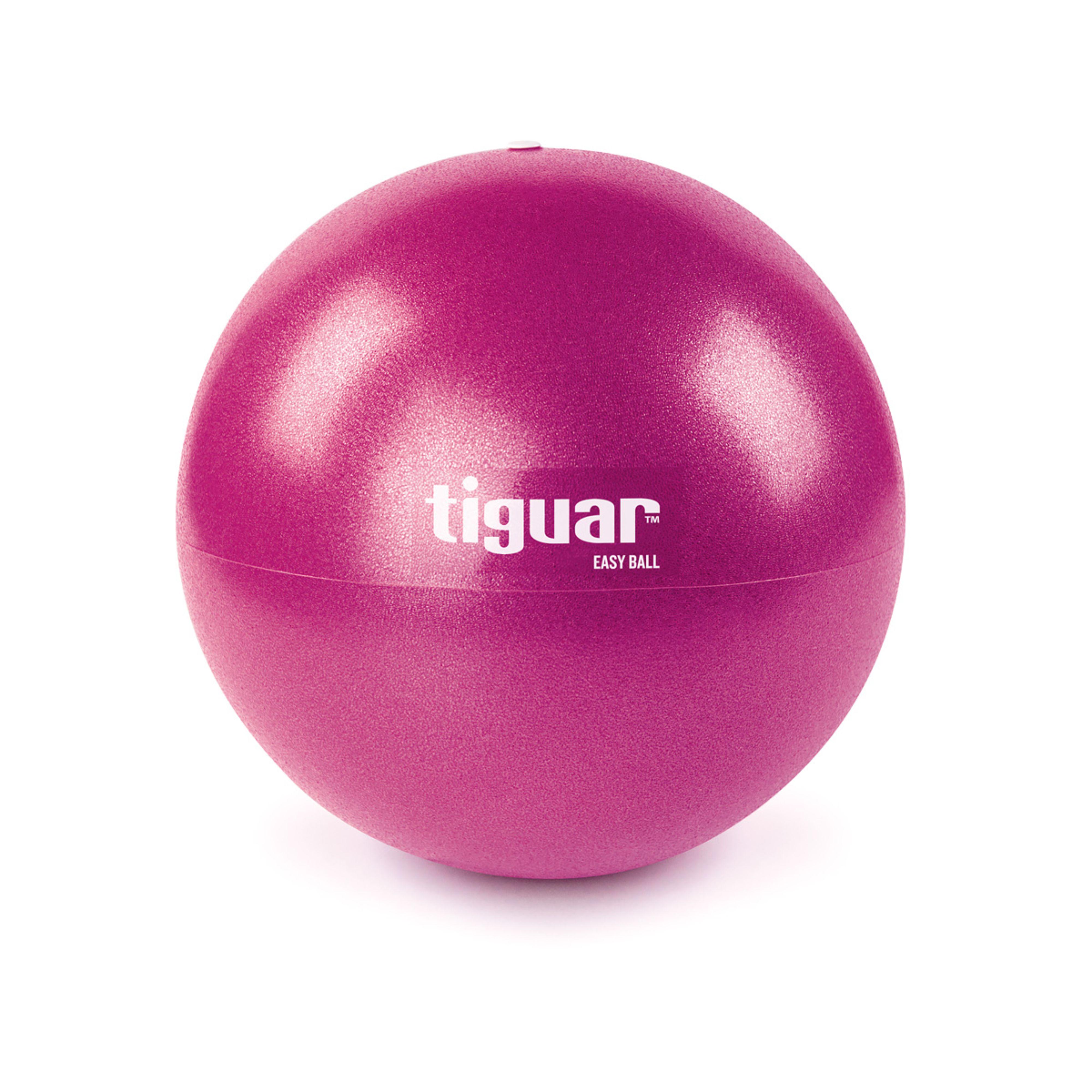 М'яч для пілатесу Tiguar Easy Ball для розтяжки/реабілітації/здорової спини Фіолетовий (TI-PEB025)