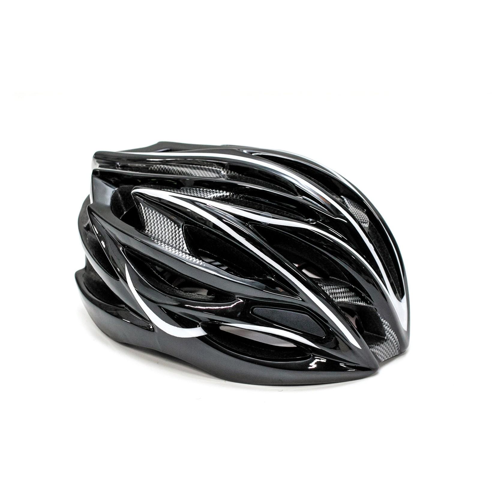 Шолом велосипедний FSK AH404 Чорний/Білий (HEAD-027)