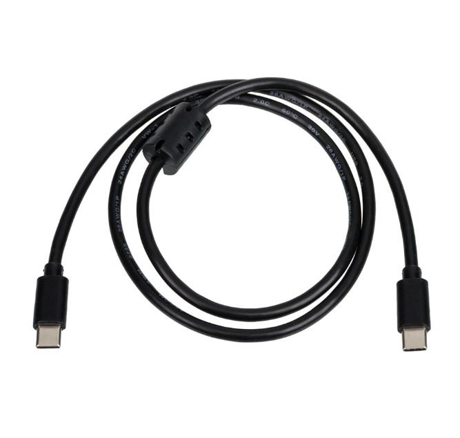 Кабель Atcom 12113 Type-C 0,8 м Black (26450734) - фото 2