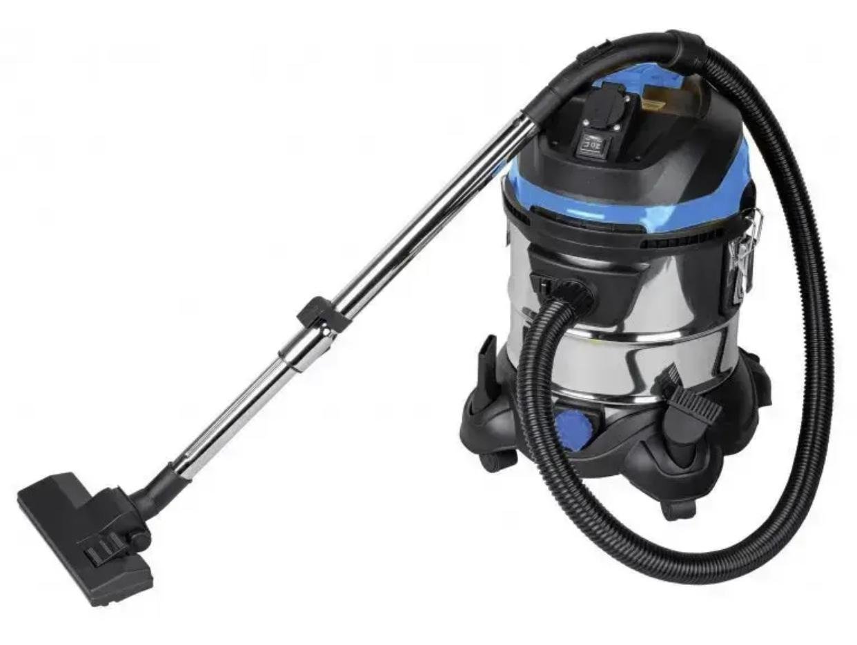 Пилосос будівельний AL-FA ALVC25L-1 для вологого та сухого прибирання 2,2 кВт 25 л (10001)