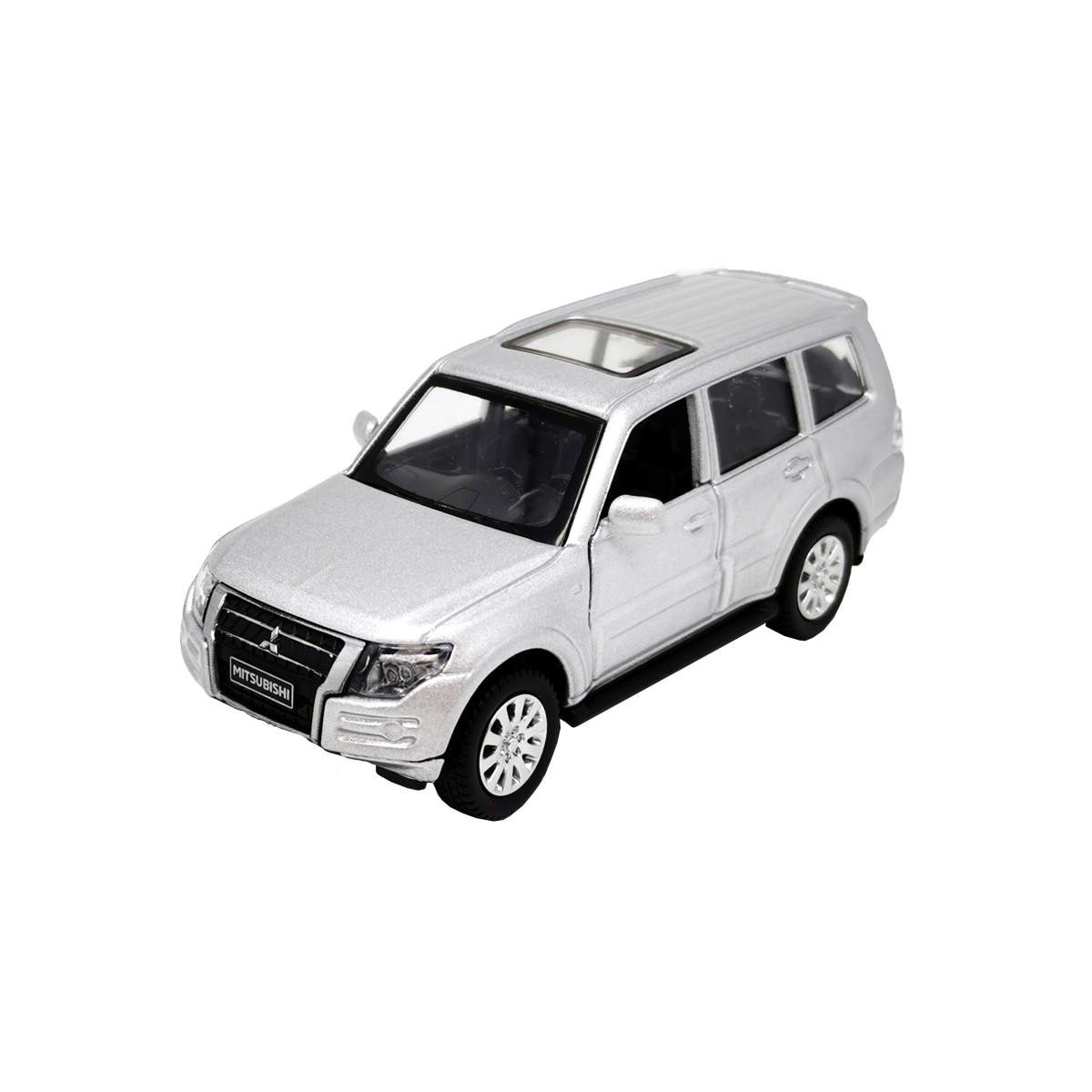 Автомодель Mitsubishi Pajero 4WD TURBO Серебристый (250282)