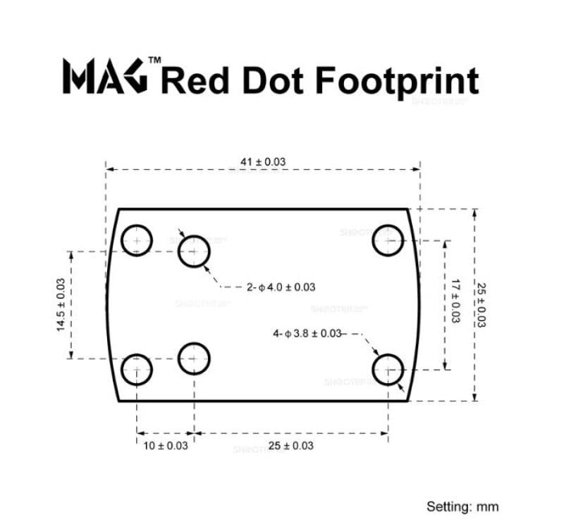 Приціл коліматорний Vector Optics Frenzy-S 1x17x20 3MOA Aspheric Lens (5003800) - фото 10