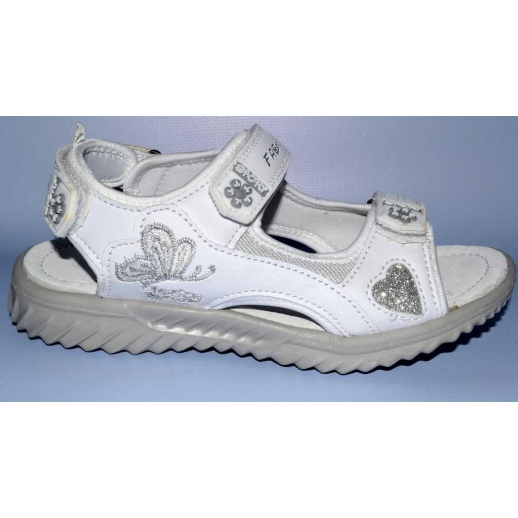 Босоніжки для дівчинки Tom.m 109-5209-05 р. 36 23,7 см Білий