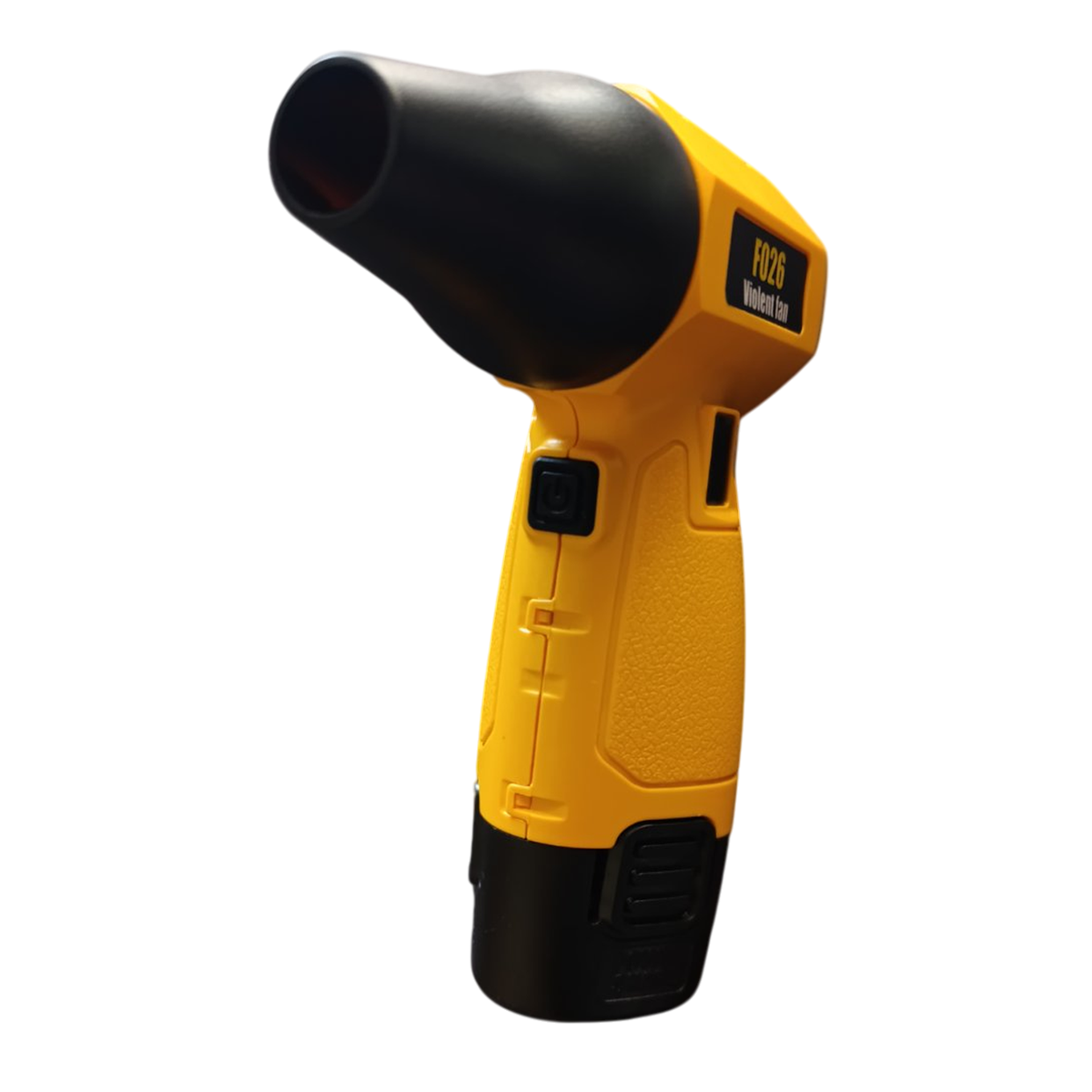 Повітродув Violent Fan F026 5400 mAh DC12V Yellow/Black (110620) - фото 9