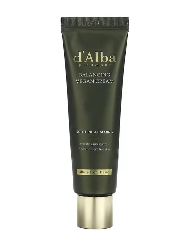 Крем мягкий d'Alba Mild Skin balancing Vegan балансирующий с экстрактом белого трюфеля 55 мл (1895855651)