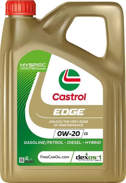 Моторне мастило Castrol Edge Supercar 0W-20 4 л (CAS EDGE 0W20/4)