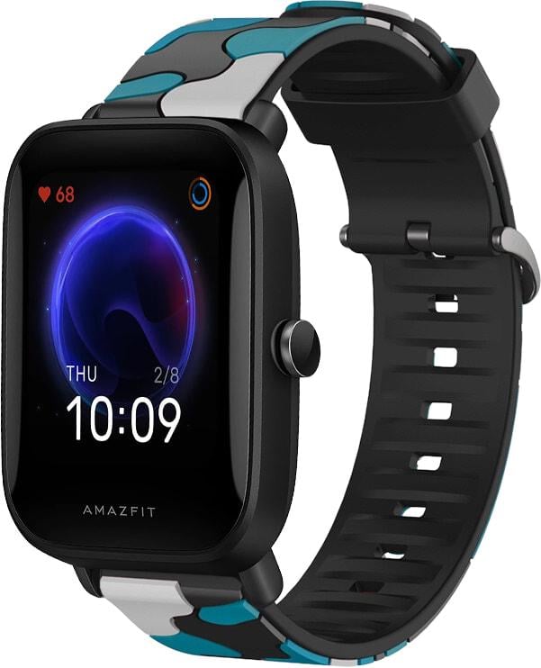 Ремешок Tactic Camouflage для Amazfit Bip U Blue (32917-28)