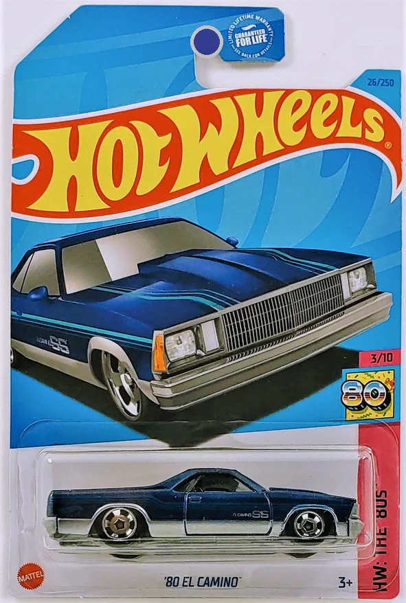 Игрушечная машинка Hot Wheels 80 El Camino Chevy 2023 HW: The 80s №026 (HKG82)