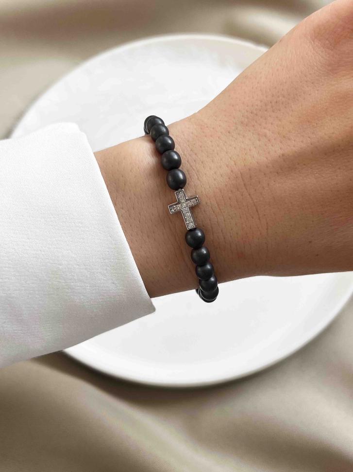 Браслет по гематиту (1223)