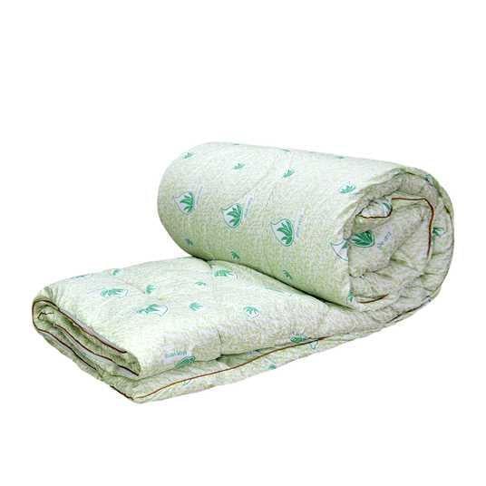 Одеяло полуторное стеганое зимнее из волокна Aloe Vera Leri Max 21522 150х210 см Белый (8-6-5150578)