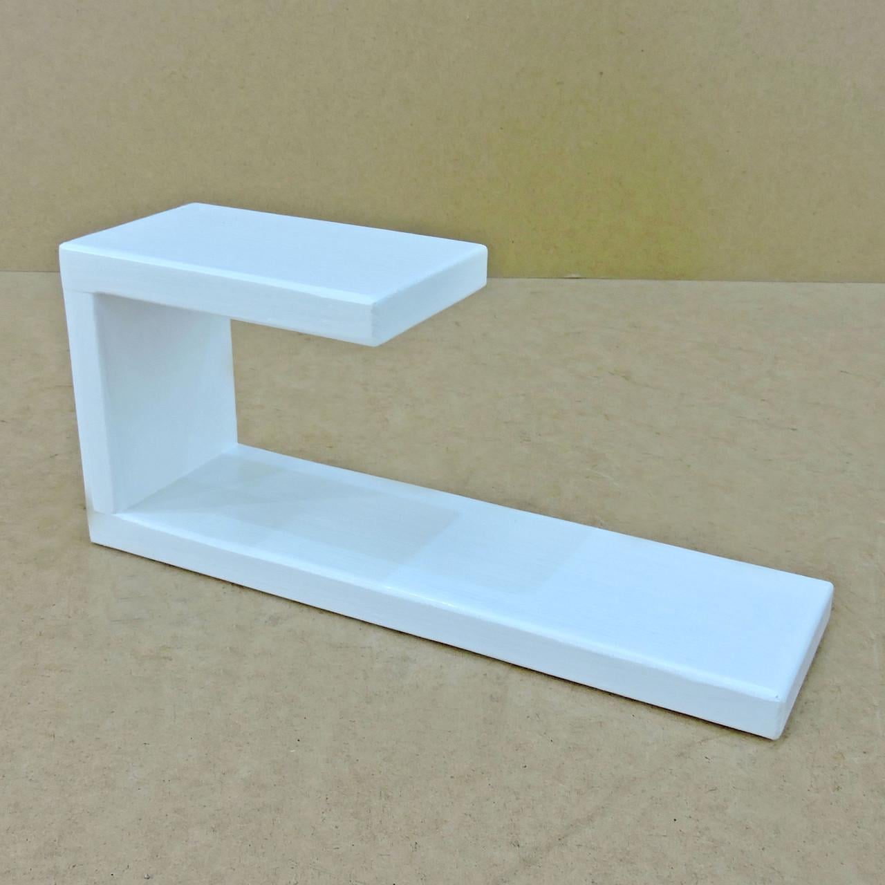 Полка настенная из дерева Борджиа правая стандарт Зефир (НСП-0012420)