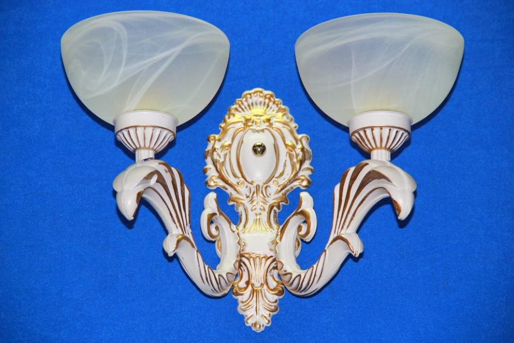 Бра с плафонами Ray B29135/2W Молочный (IR005176)