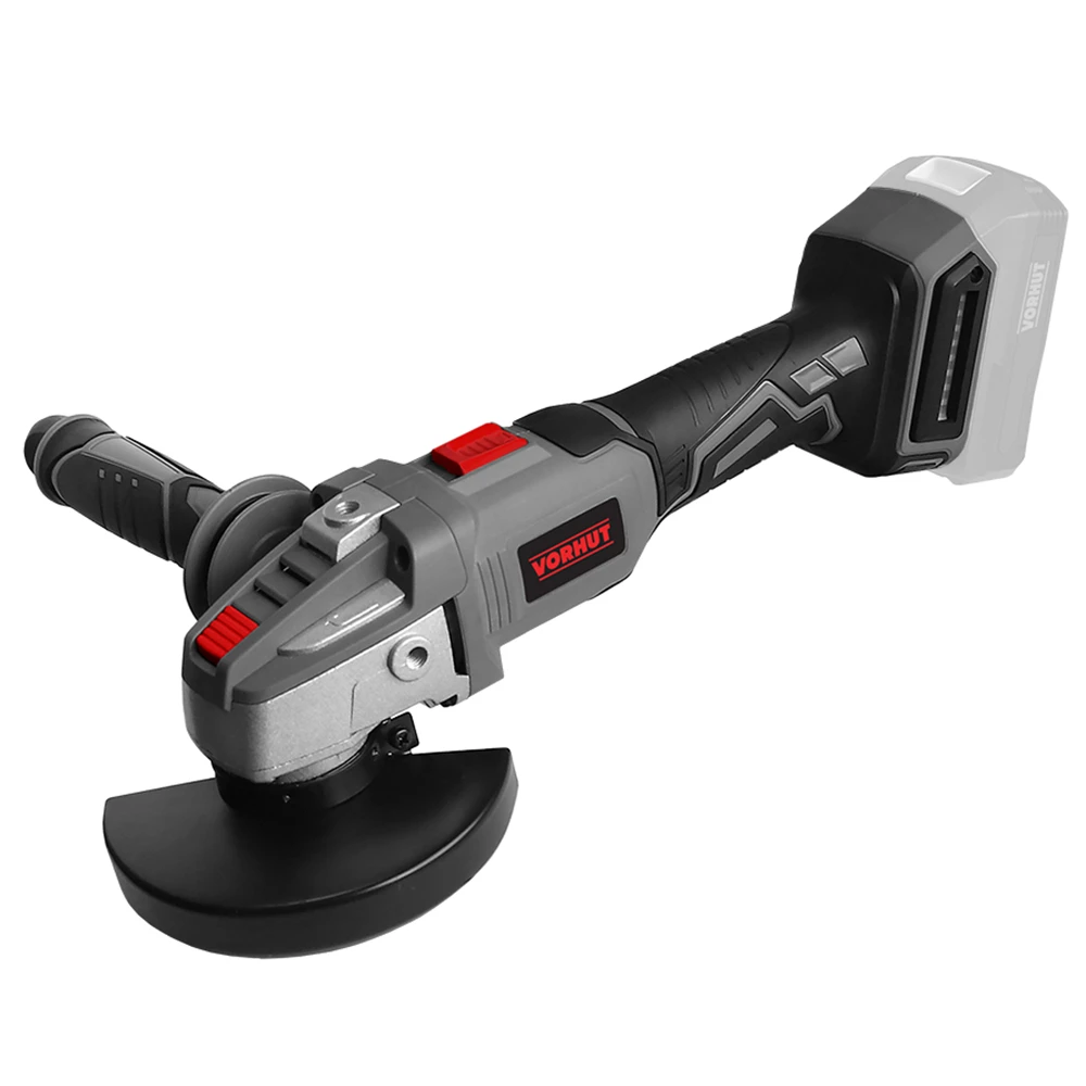 Шліфмашина кутова акумуляторна безщіткова Vorhut Pro VAG20B Шліфмашина кутова акумуляторна безщіткова Vorhut Pro VAG20B